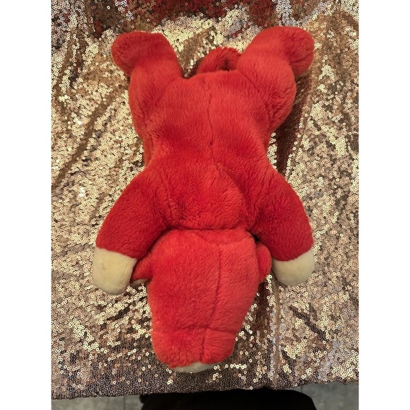 Ty Beanie Baby Snort The Red Bull 15” 1998 Retired P7 - Picture 2 of 6